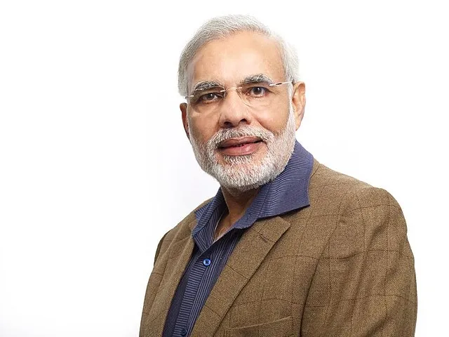Narendra Modi on Wikimedia Commons 
