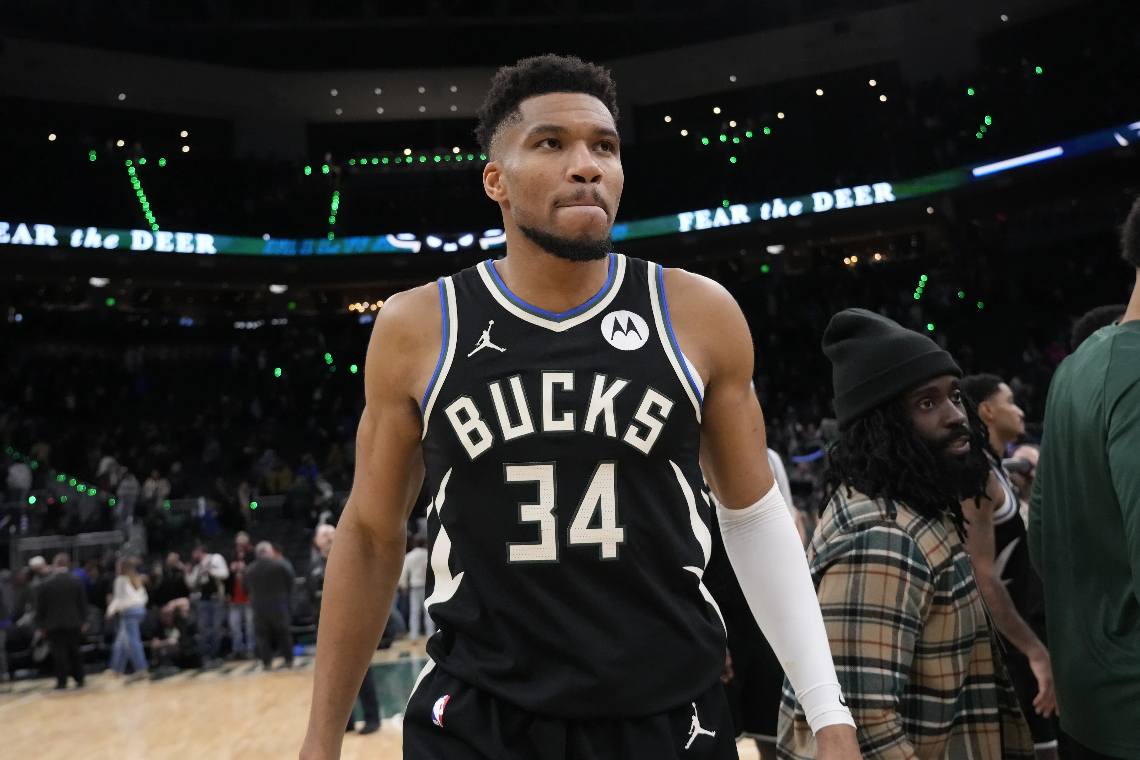 Giannis Trade Rumors Persist Despite Calf Injury