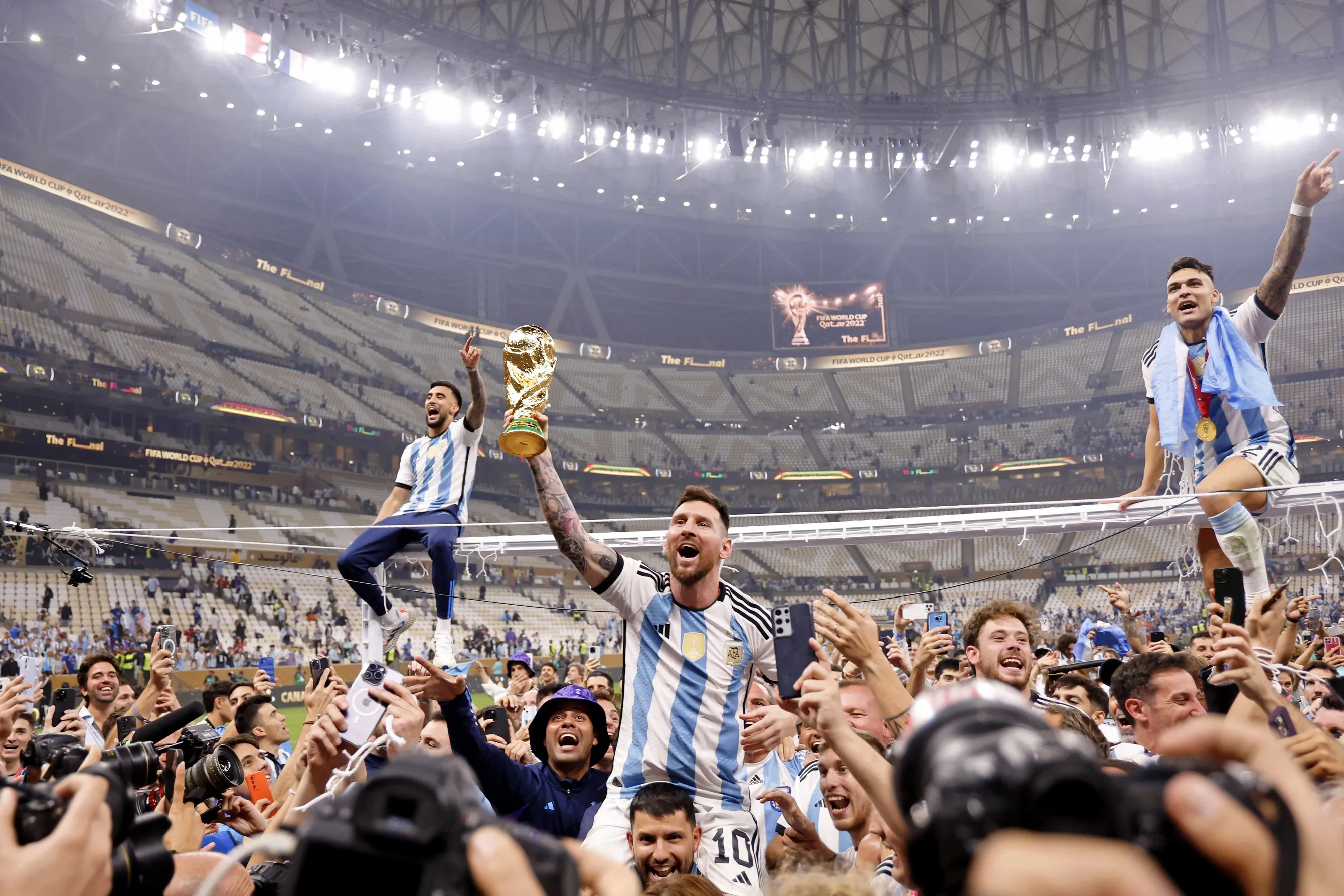 Yukihito Taguchi-Imagn ImagesMessi scored twice in the World Cup final and led Argentina to a dramatic win over France. He also scored in the penalty shootout and was named the tournament’s best player. This was his crowning moment on the world stage. The
