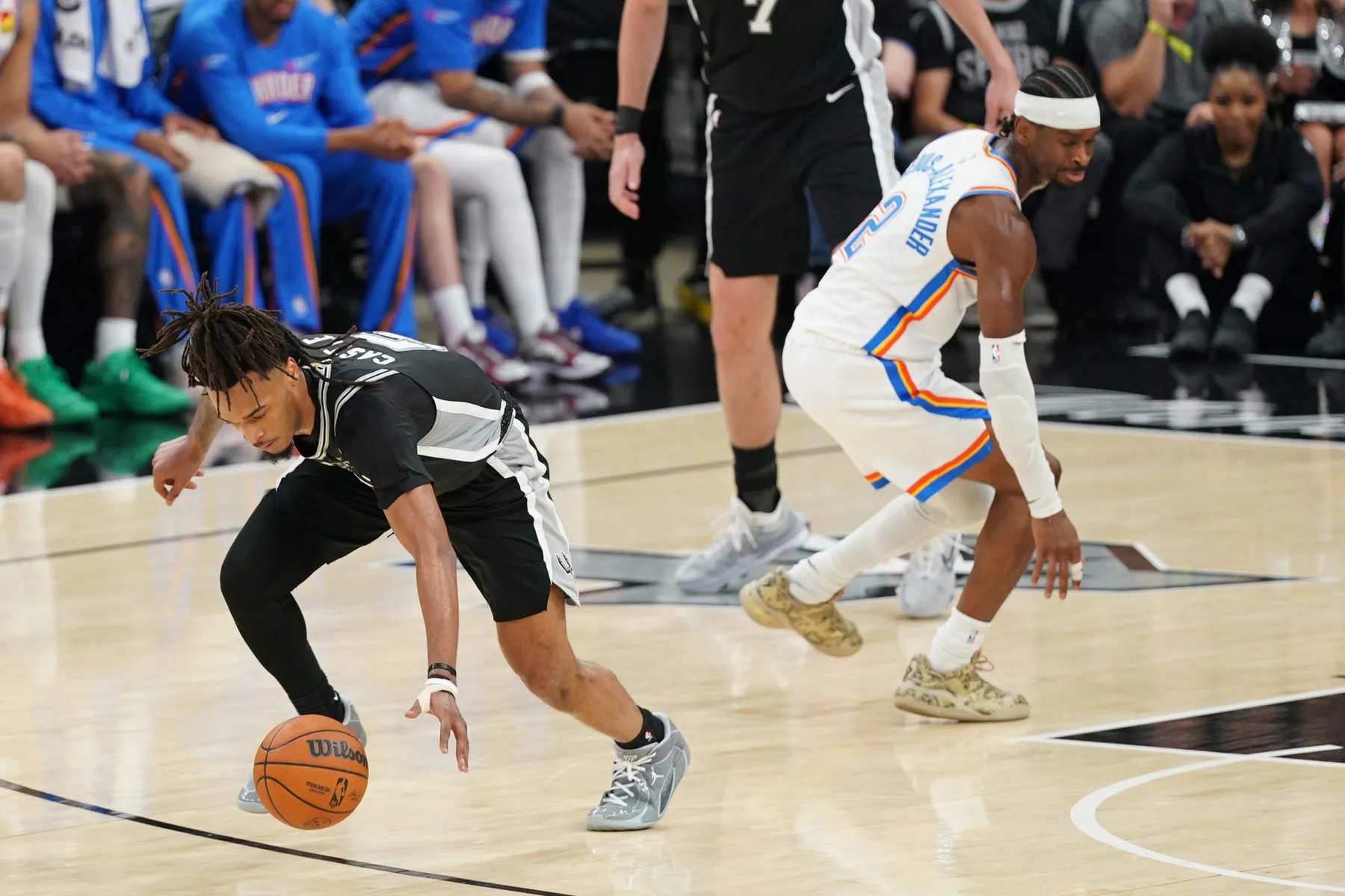 Spurs Defense Stifles Shai Gilgeous-Alexander as Thunder Force Game 7