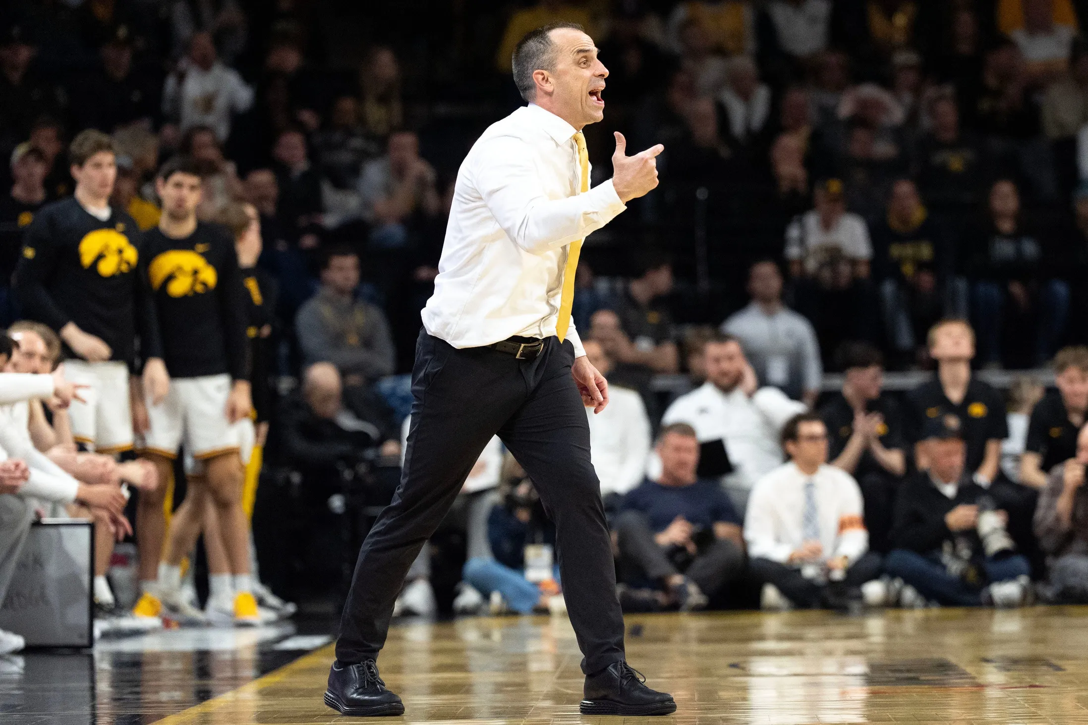 Iowa Coach McCollum Vows to End Close-Game Heartbreaks