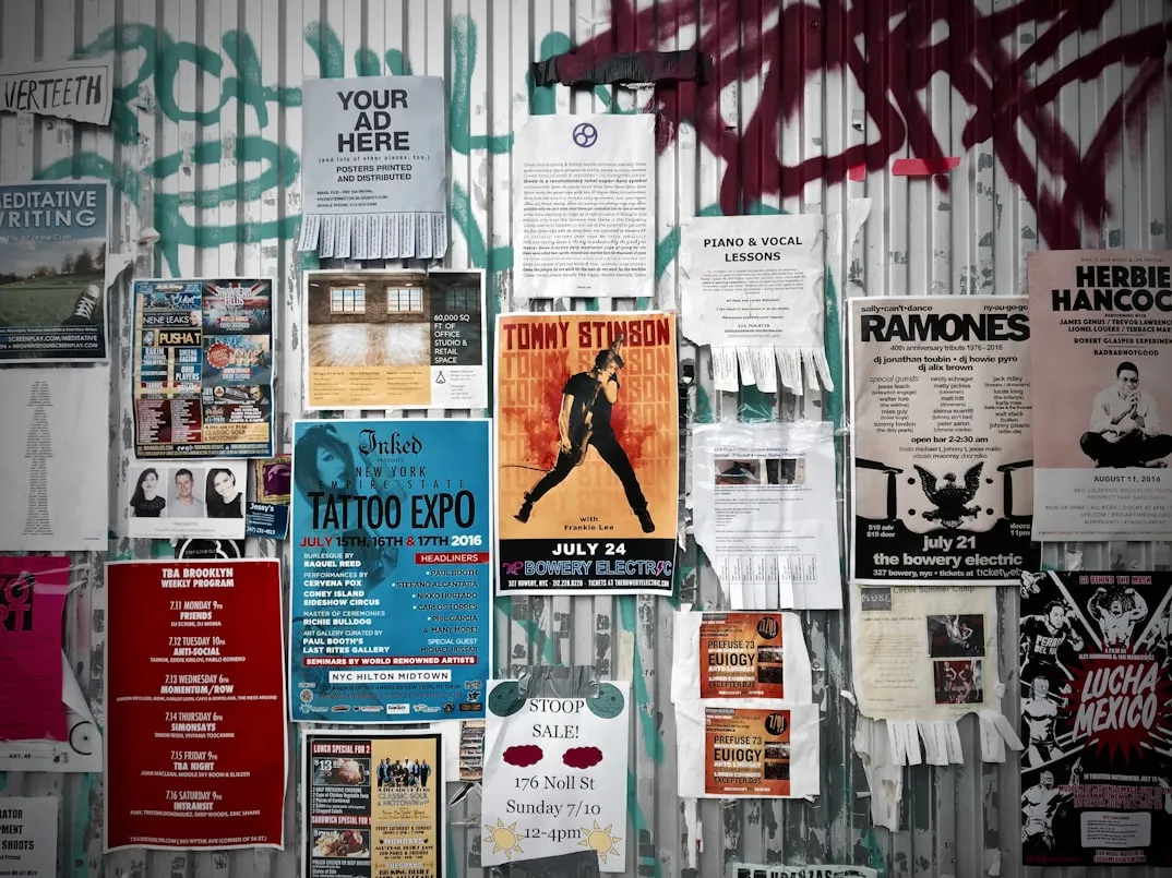 10 Posters That Came Free With Purchases