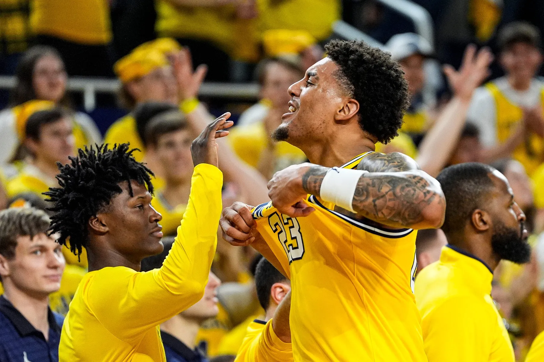 Dusty May Calls Yaxel Lendeborg Big Ten’s Best After Rivalry Win