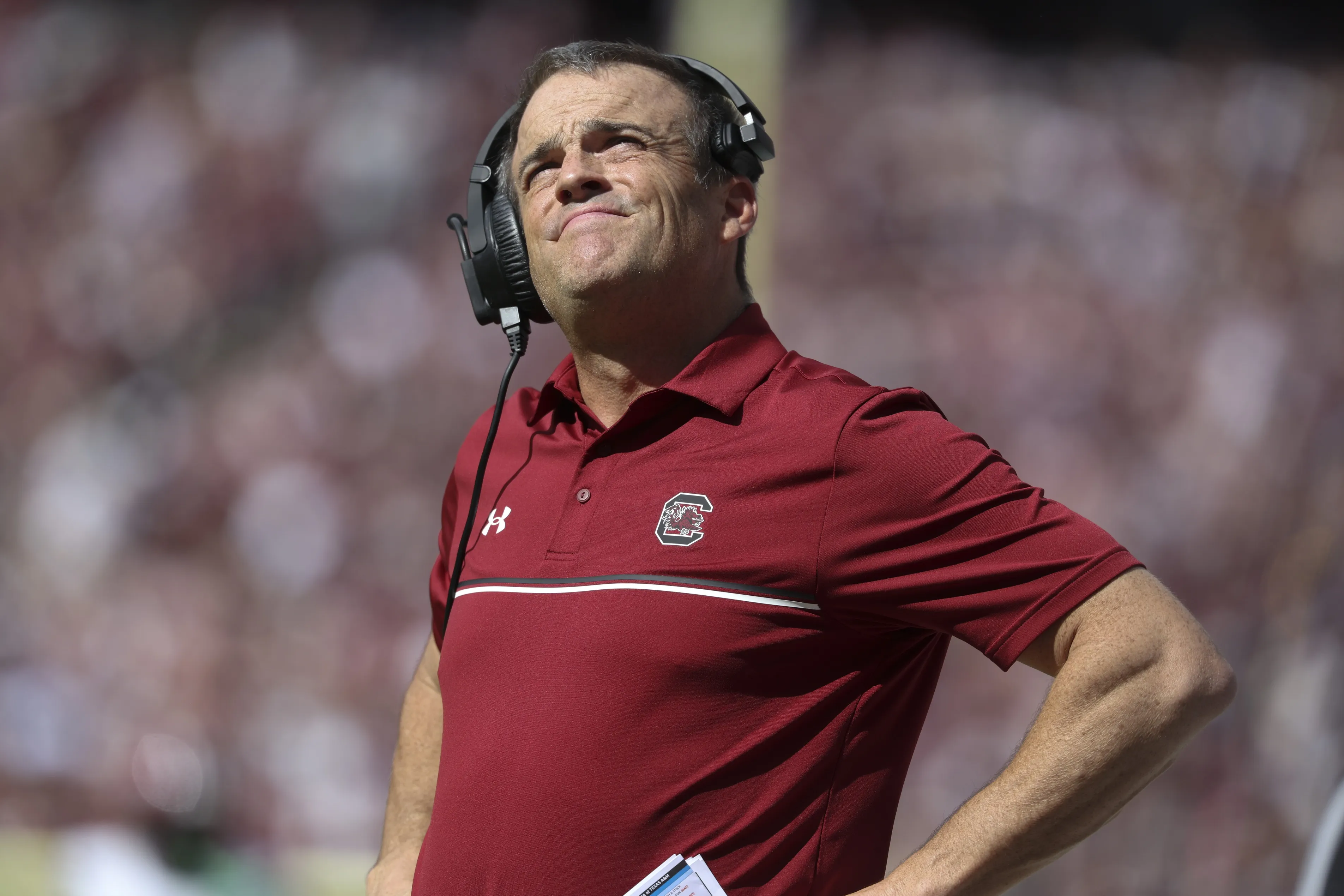 South Carolina Collapses Against Texas A&M Amid Bizarre Sideline Incident