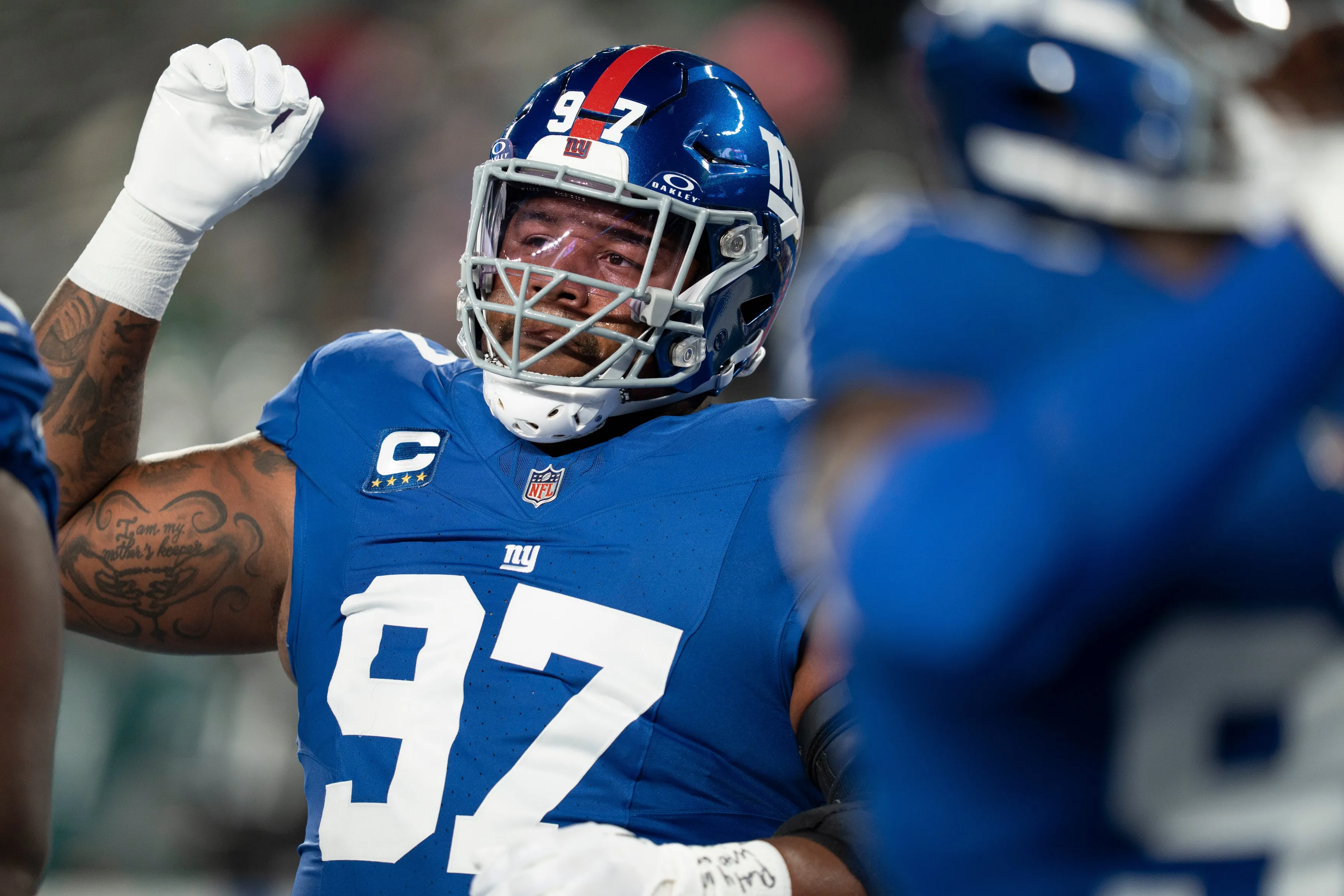 Giants’ Dexter Lawrence Trade Buzz Sparks Strong Reaction From Jermaine Eluemunor