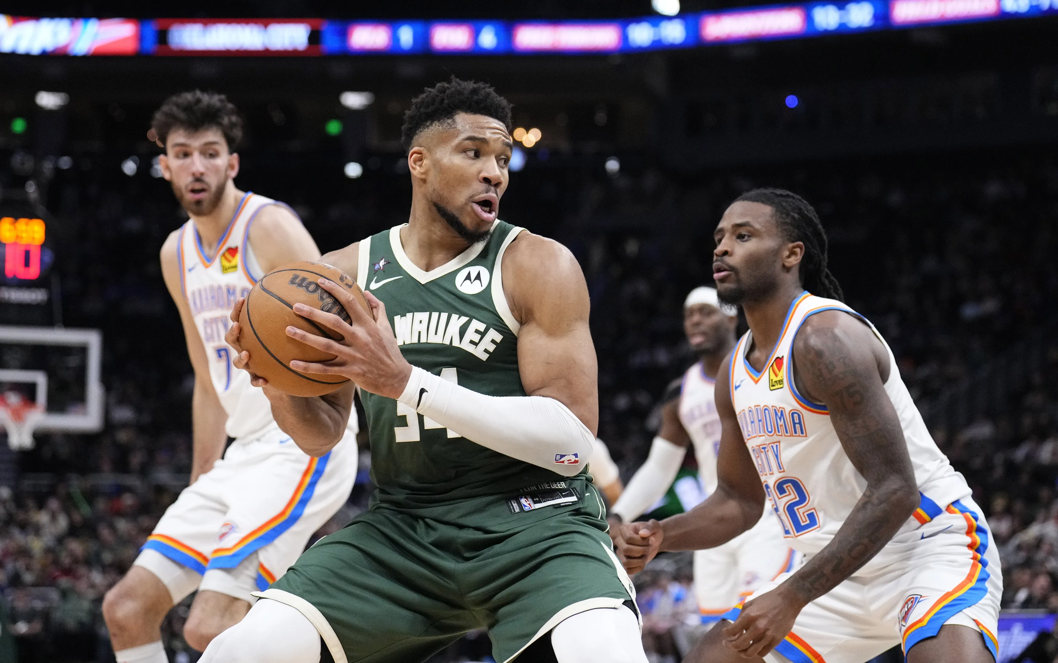 Thunder Dominate Bucks as Giannis, SGA Headline Lopsided Night in Milwaukee