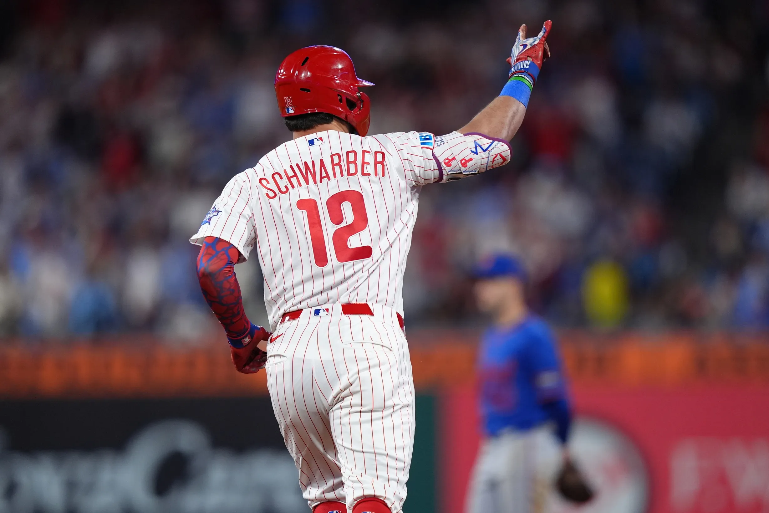 Kyle Schwarber Helps Bryce Harper Complete Historic Cycle in Phillies Win