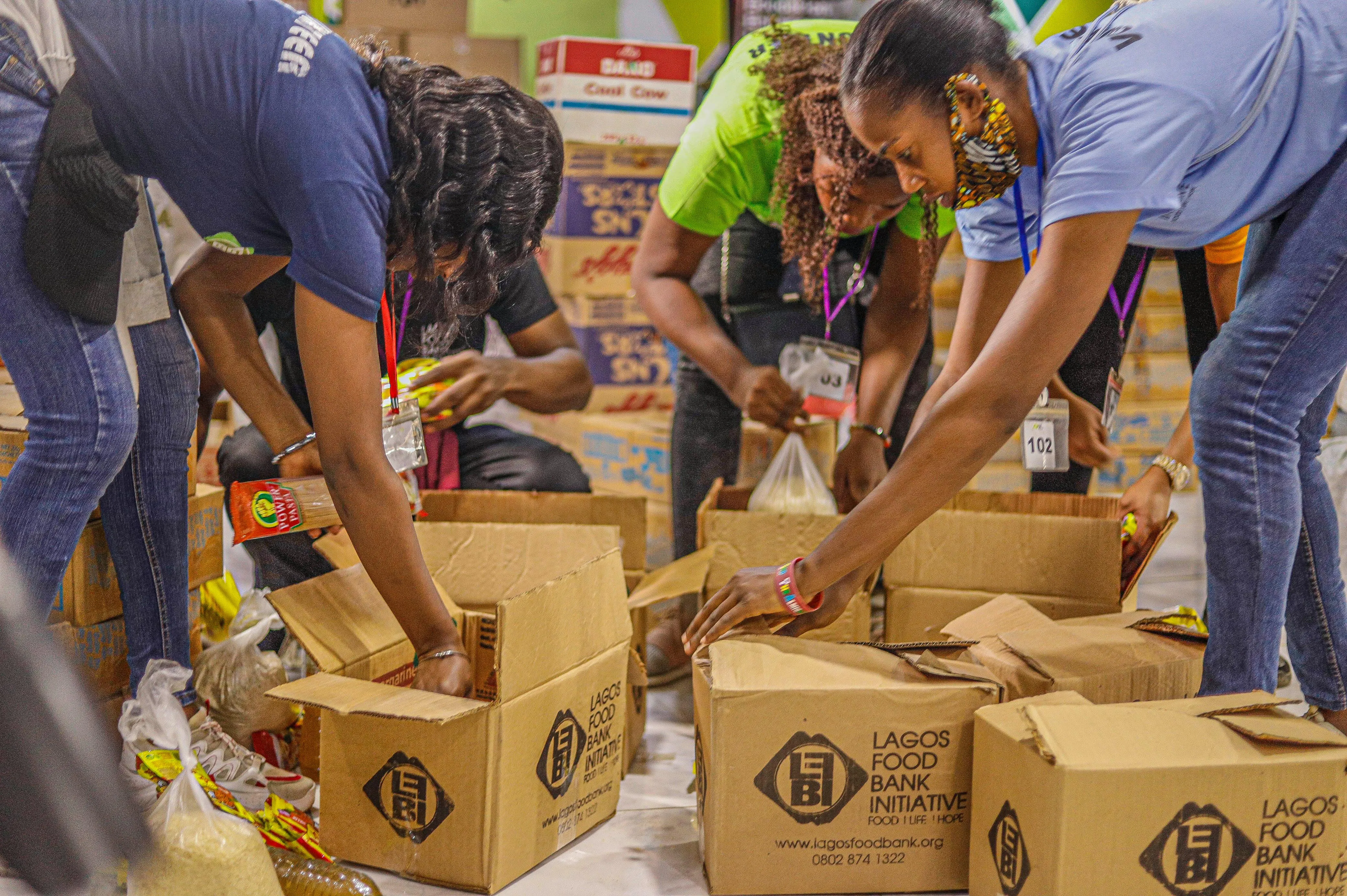 Lagos Food Bank Initiative on Pexels