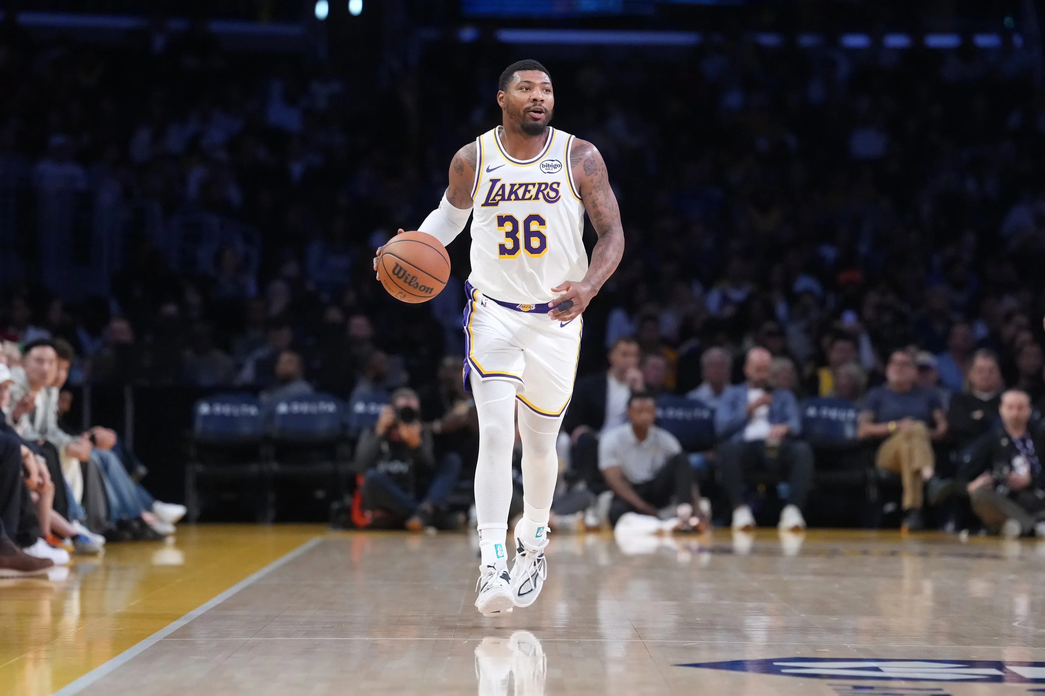 Lakers Face Rockets Test Without Doncic, Reaves In Playoff Opener