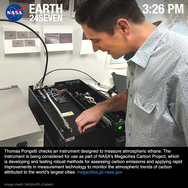 NASA Earth RIght Now on wikimedia