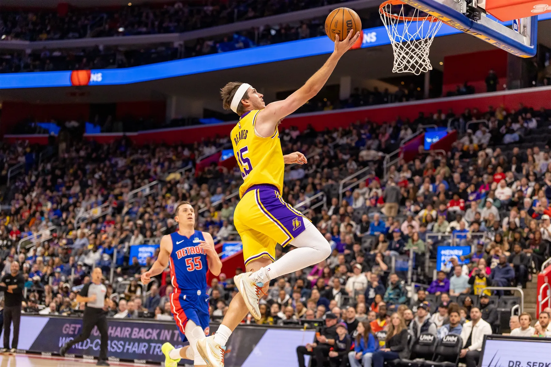 Lakers Rally Falls Short in Detroit as Resilience Shines in Tough Loss