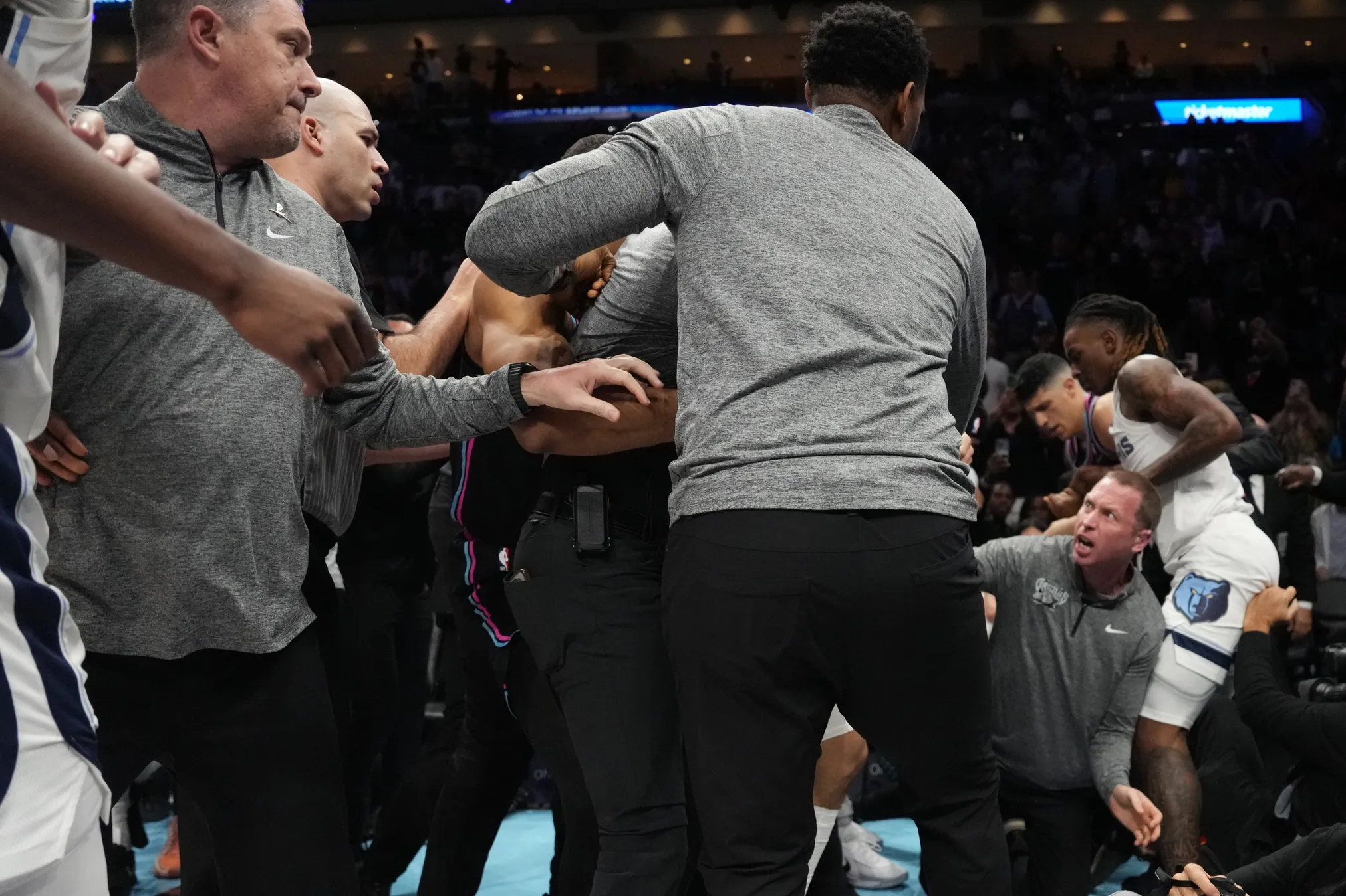 Tempers Flare as Heat Beat Grizzlies, Pippen Jr. Calls Foul on Late-Game Scuffle