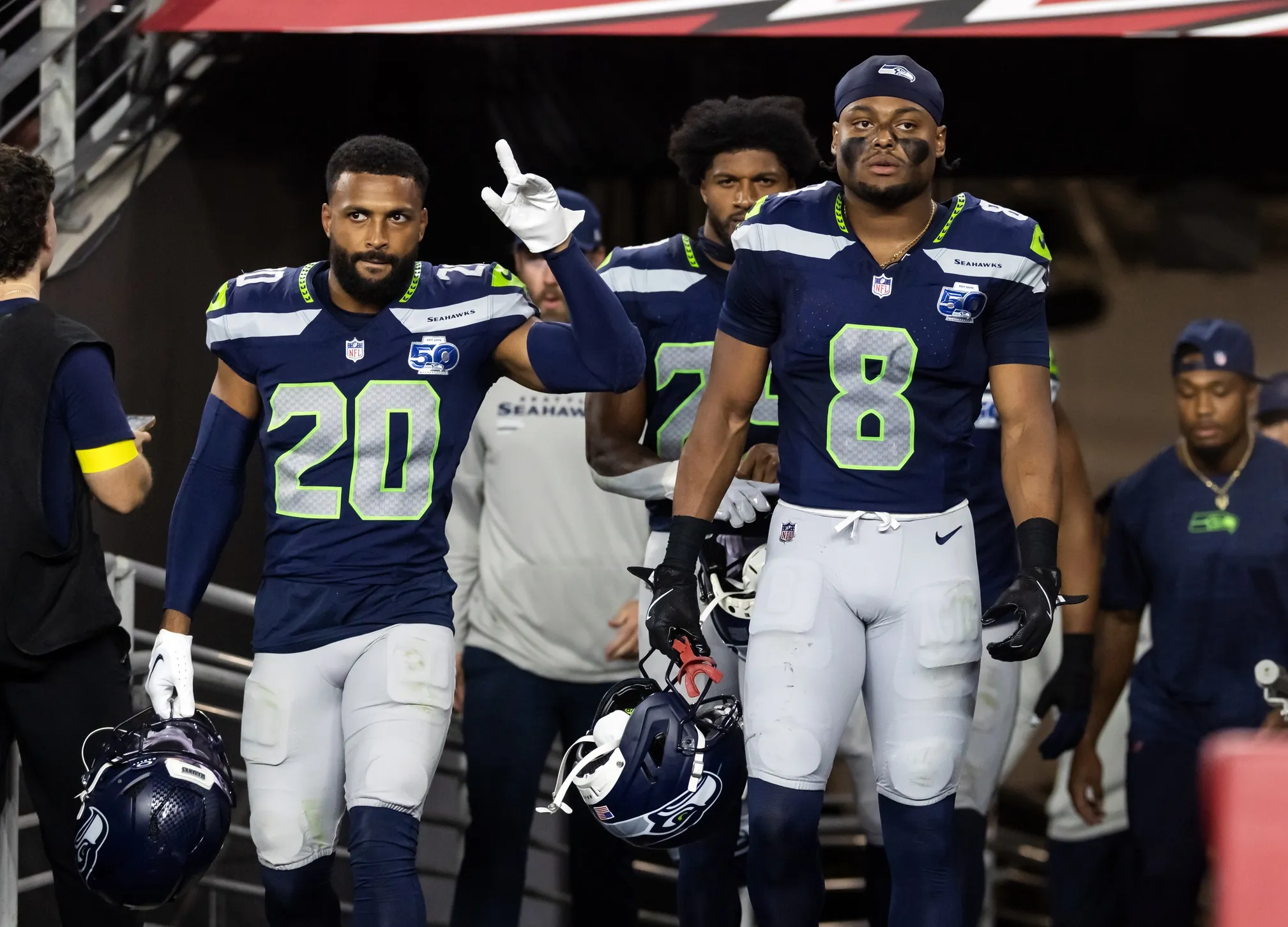 Seahawks Place Julian Love and Eric Saubert on Injured Reserve Ahead of Commanders Showdown