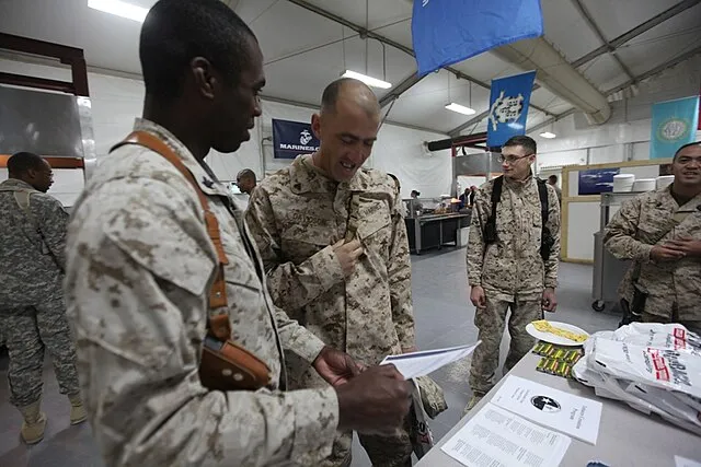 Lance Cpl. Shannon Yount on WIkicommons