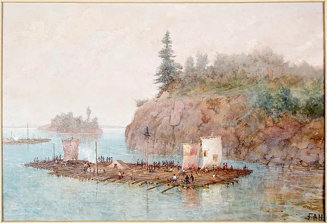 Frances Anne Hopkins on WikiCommons