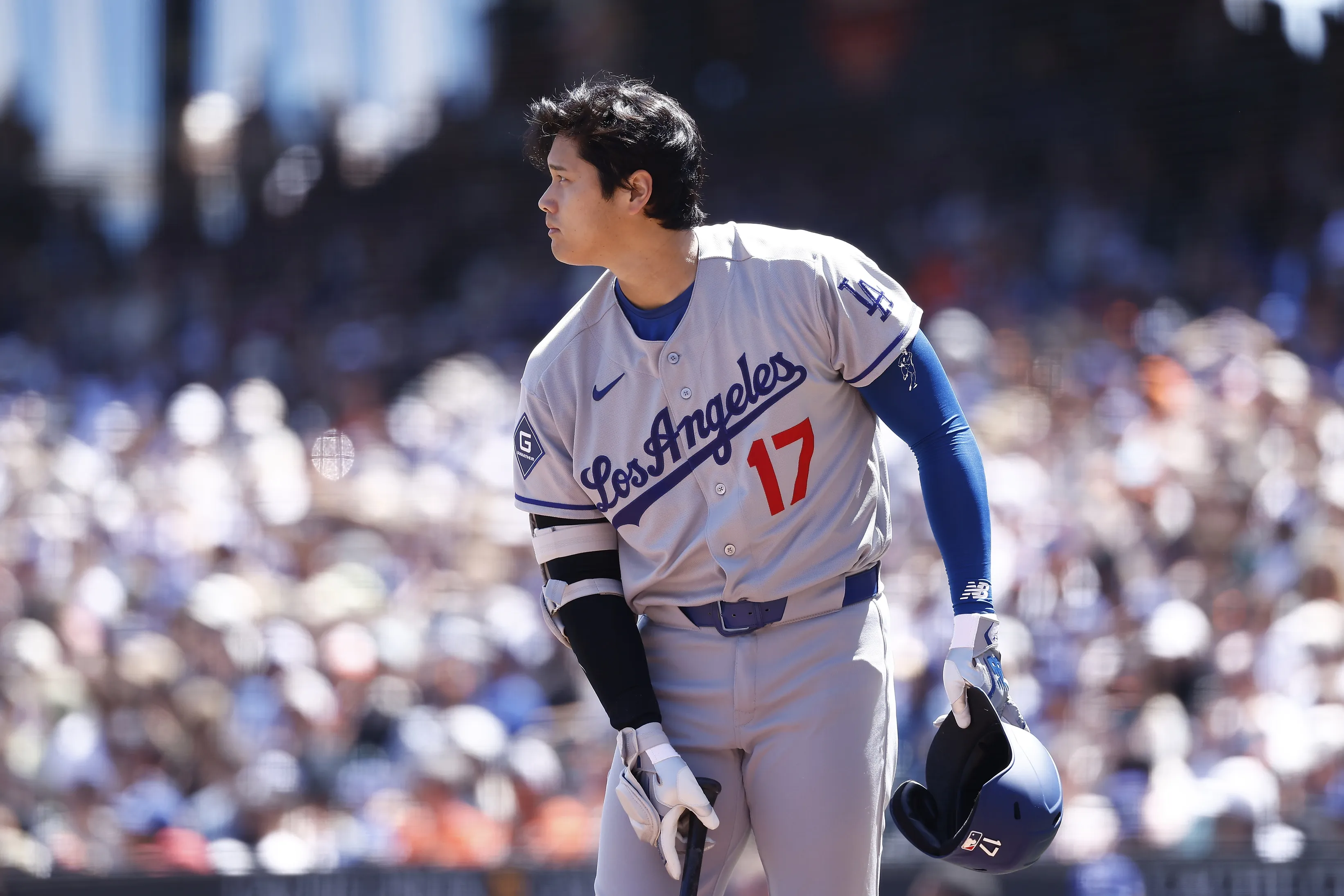 Ohtani’s On-Base Streak Ends as Giants Shut Out Dodgers in Rivalry Loss