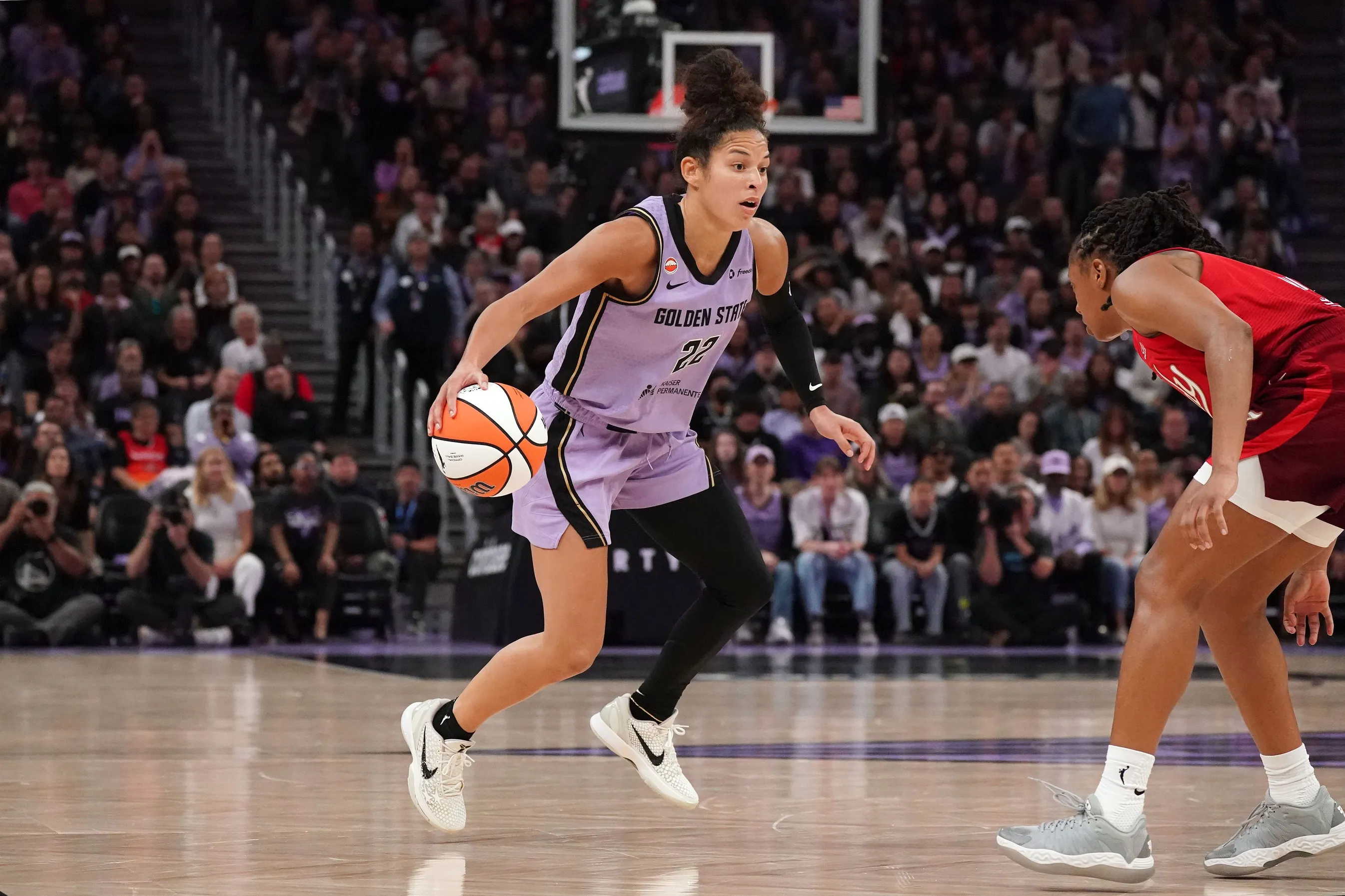 Veronica Burton Powers Valkyries Past Fever With Historic Two-Way Performance