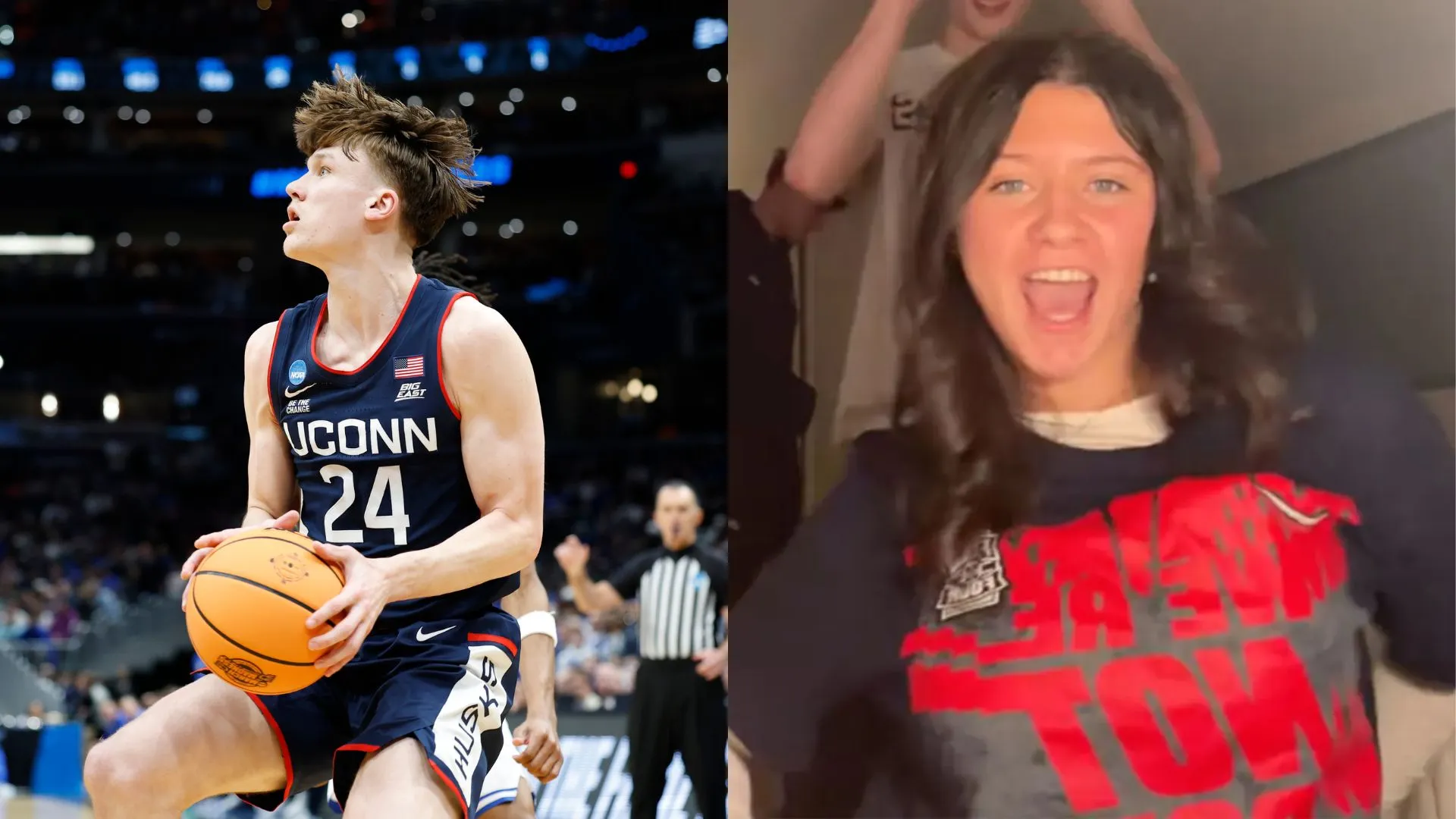 Braylon Mullins Turns March Madness Legend With Girlfriend by His Side