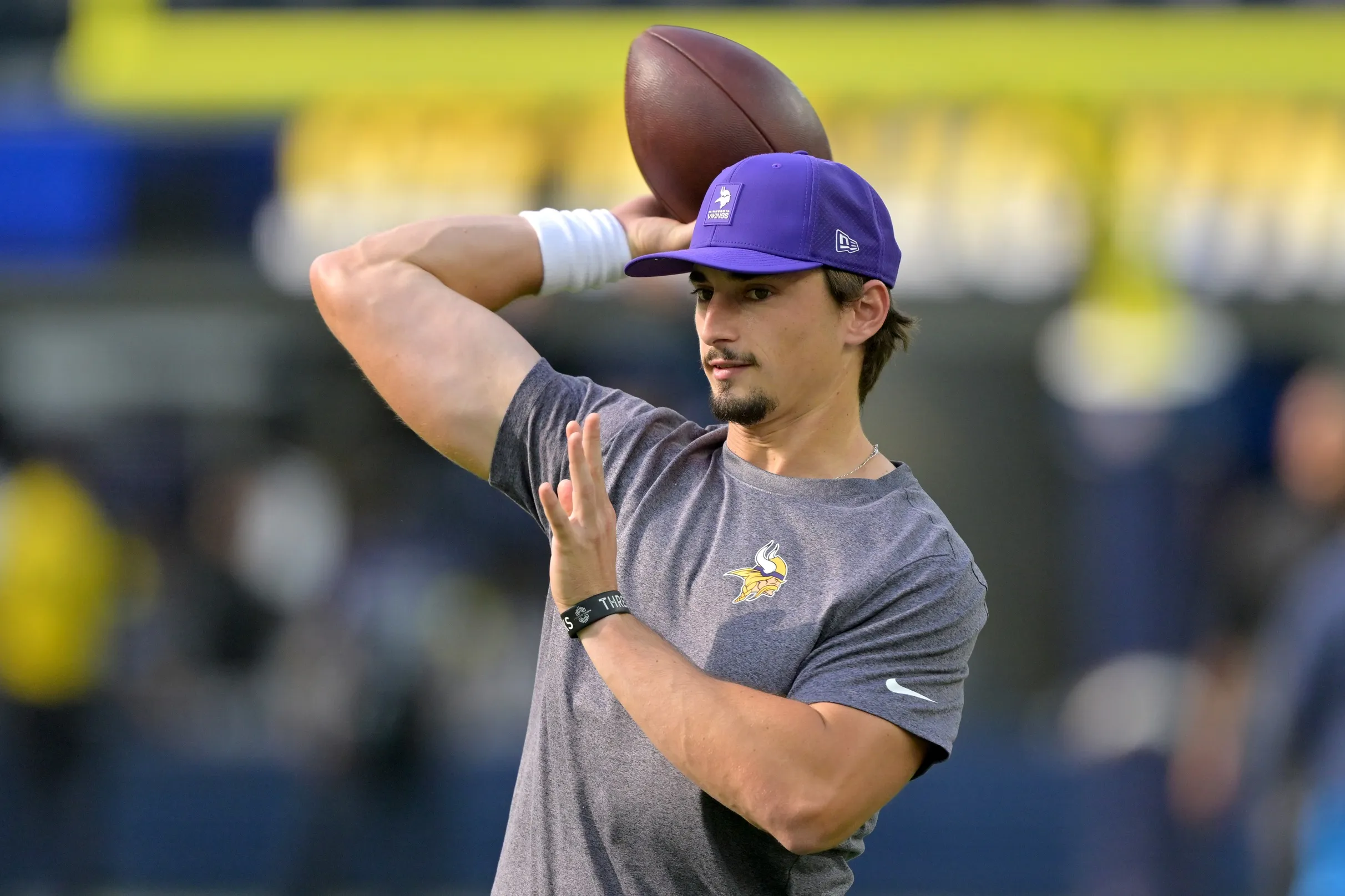 Vikings Turn to Undrafted Rookie Max Brosmer as QB Turbulence Continues