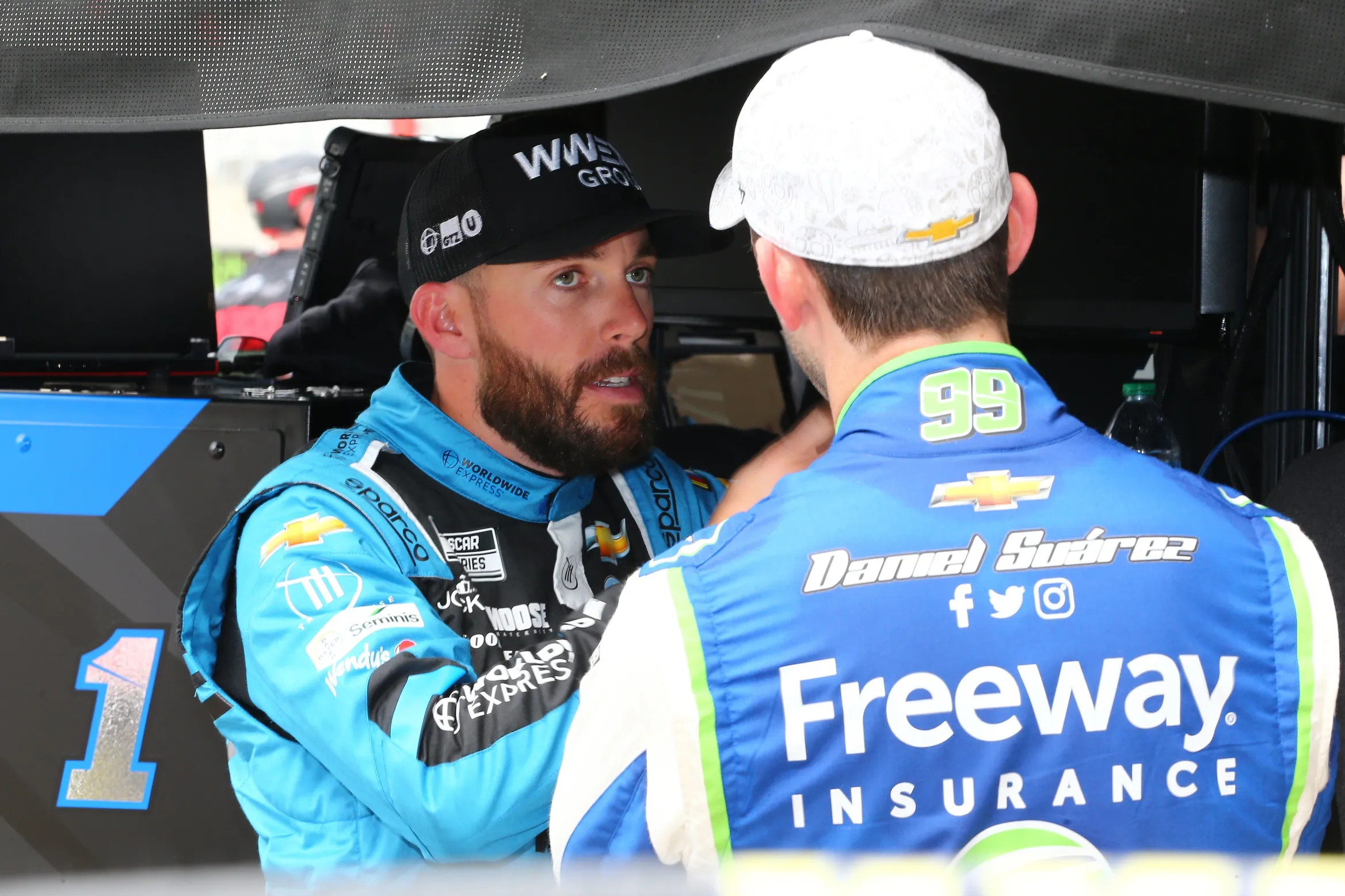 Ross Chastain and Daniel Suárez Steal the Show at Las Vegas With a Heated Brawl