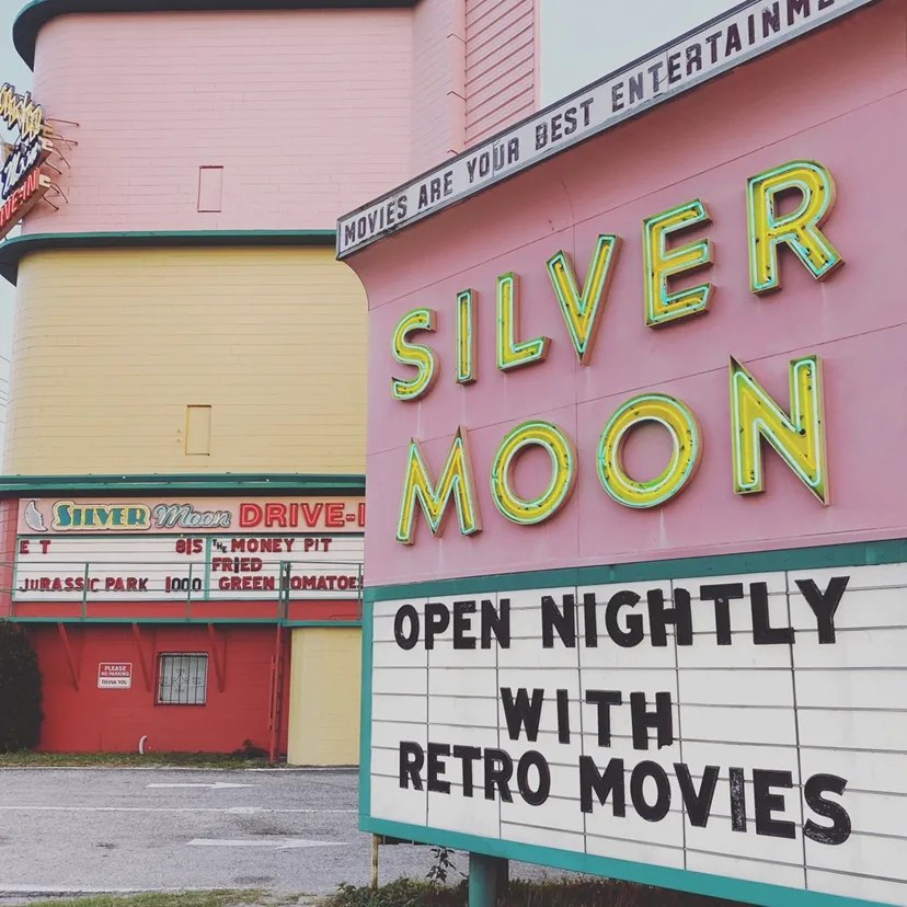 Silver Moon Drive-In Theatre on Google Maps