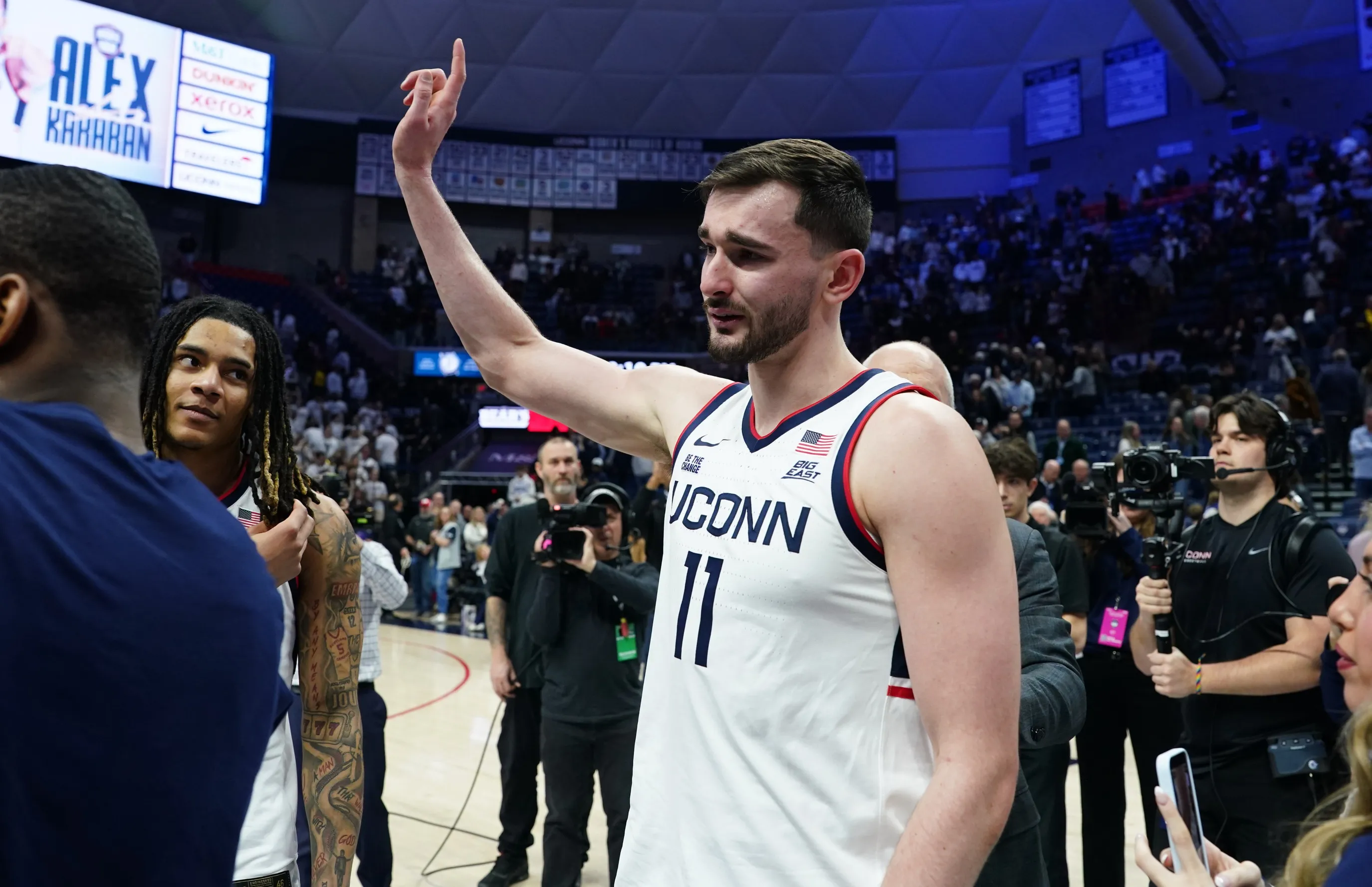 Alex Karaban Steals the Spotlight as UConn Dominates Media Attention