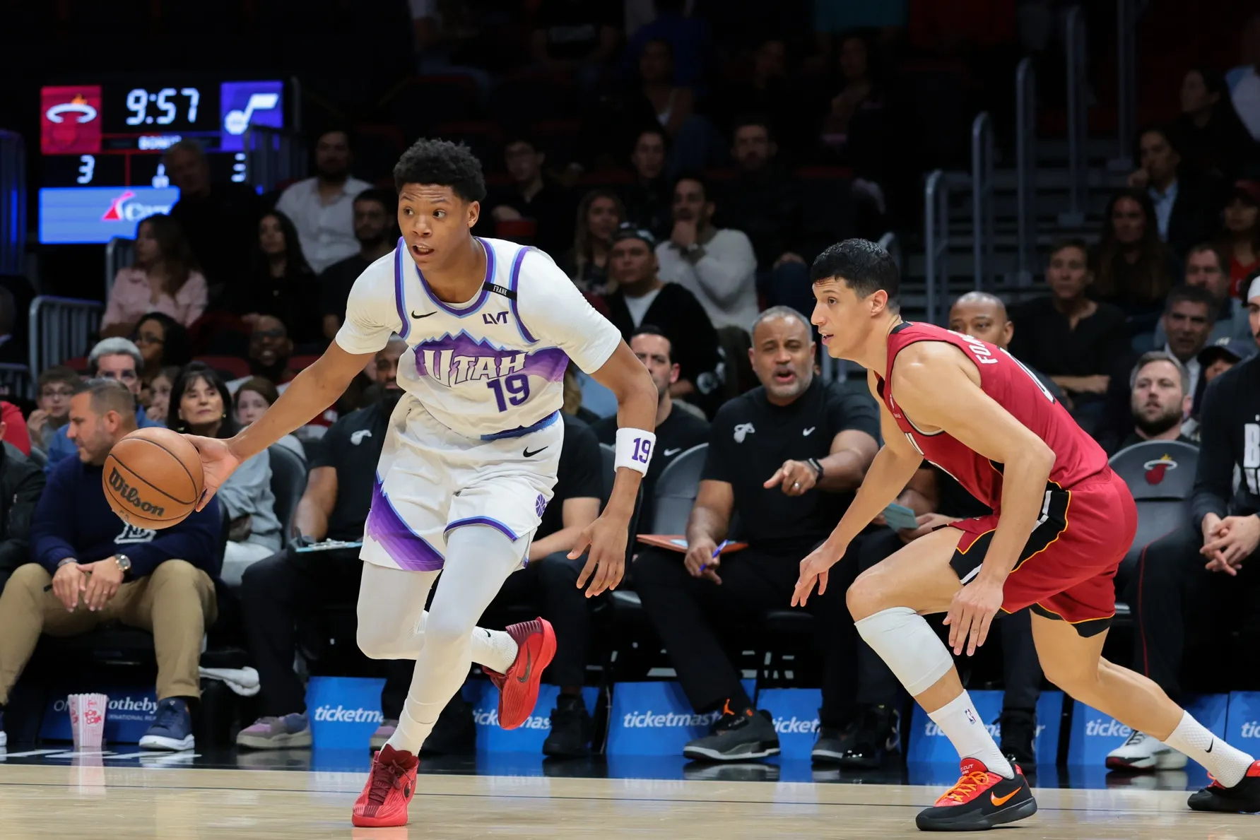 Ace Bailey’s Rookie Rise Meets Reality Check Against Devin Booker