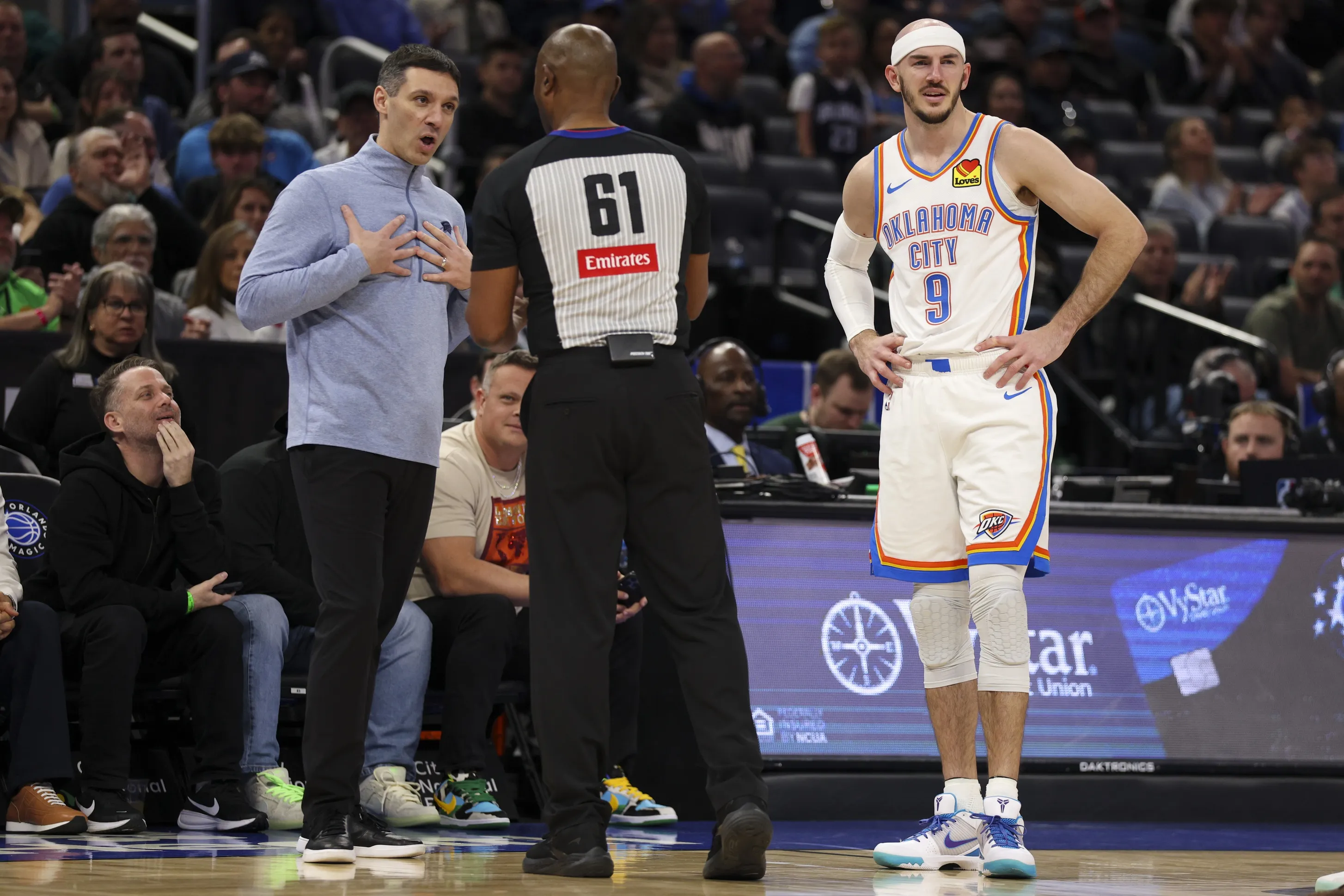 Caruso’s Unusual Play Draws Laughs as Thunder Clinch Playoff Spot
