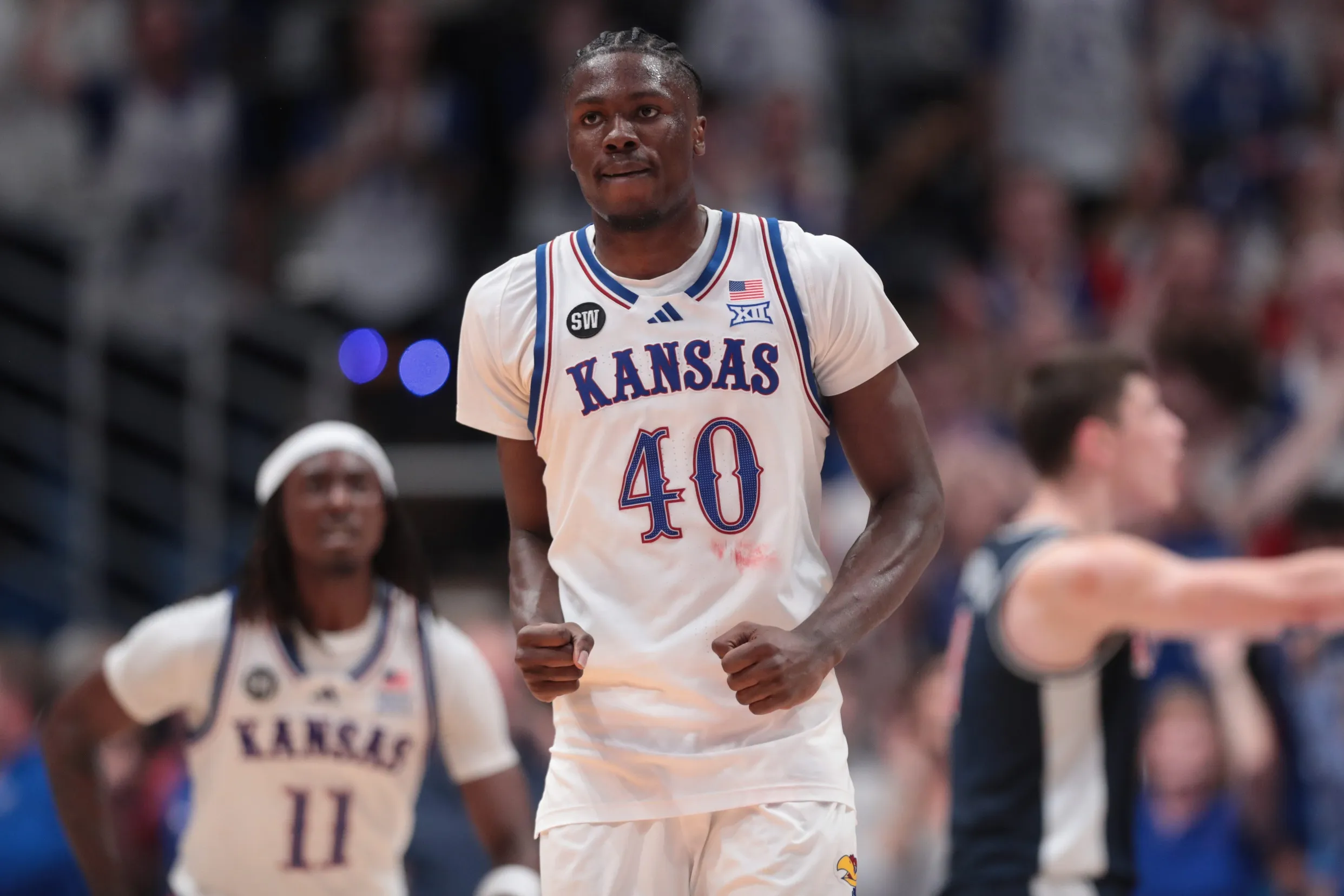 Flory Bidunga Powers Kansas Past No. 1 Arizona With Historic Performance