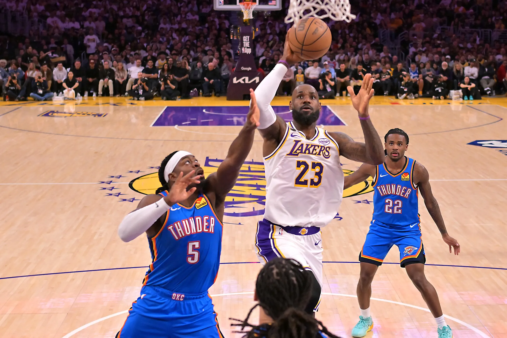 LeBron James Stays Calm as Lakers Face Elimination Against Thunder