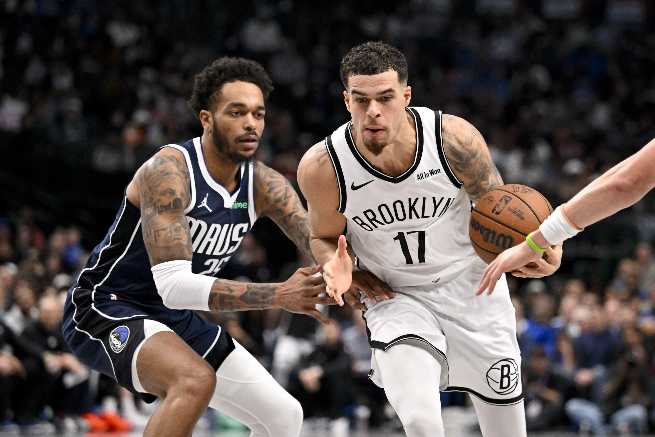 Porter Jr.’s Scoring Surge Not Enough as Nets Fade Late Against Mavericks