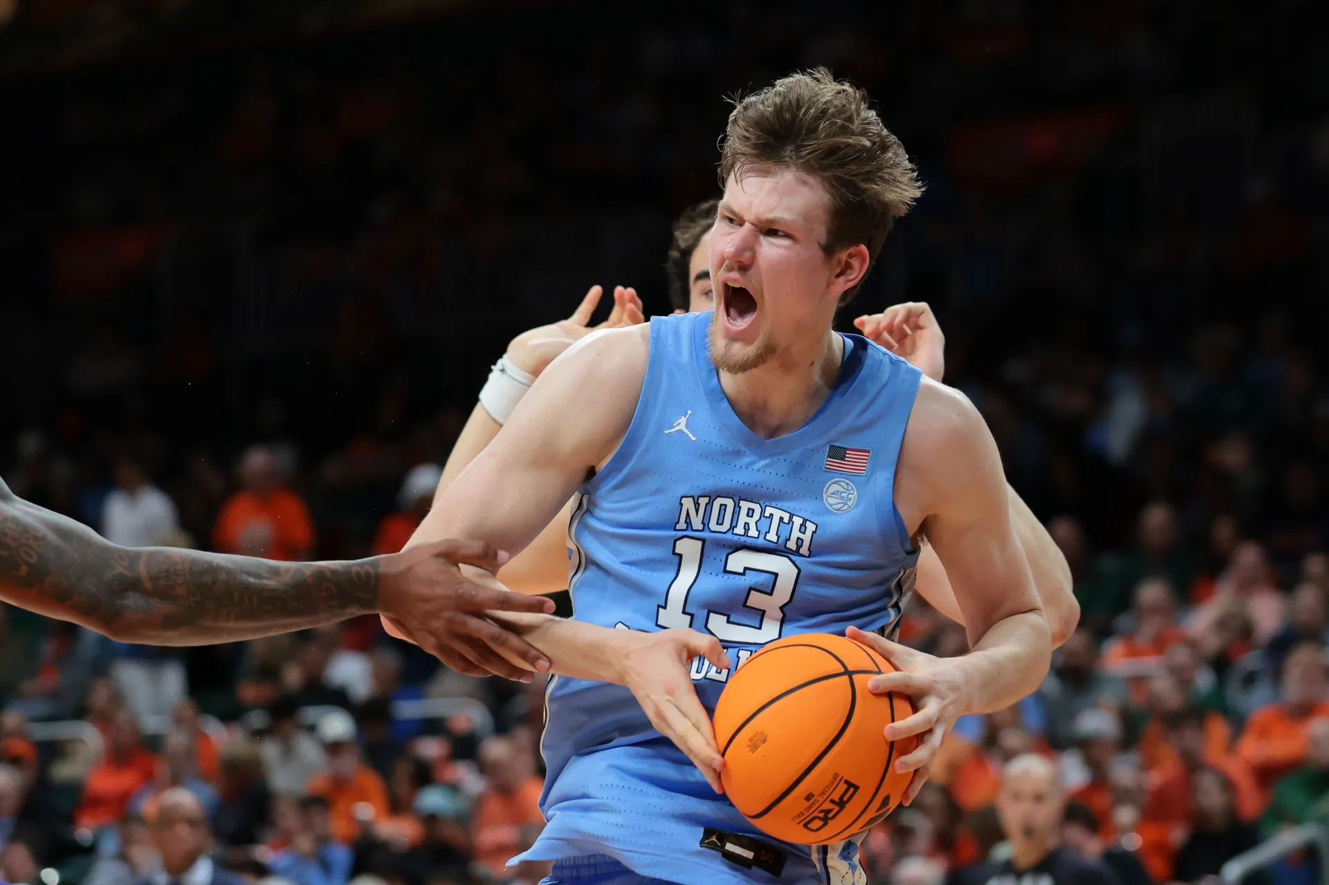 North Carolina’s Henri Veesaar Questionable for Key NC State Clash