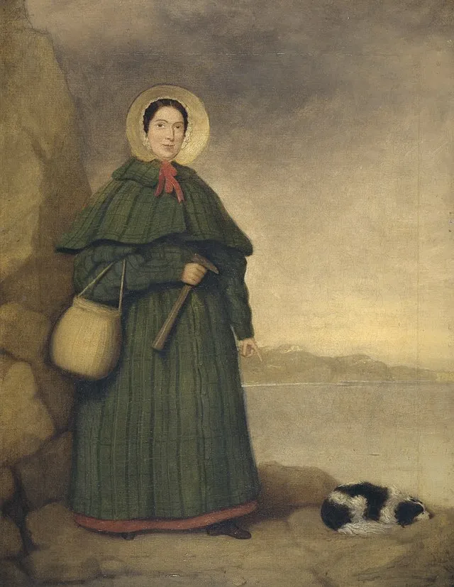 Credited to ‘Mr. Grey’ in Crispin Tickell’s book ‘Mary Anning of Lyme Regis’ (1996) on Wikimedia Commons 