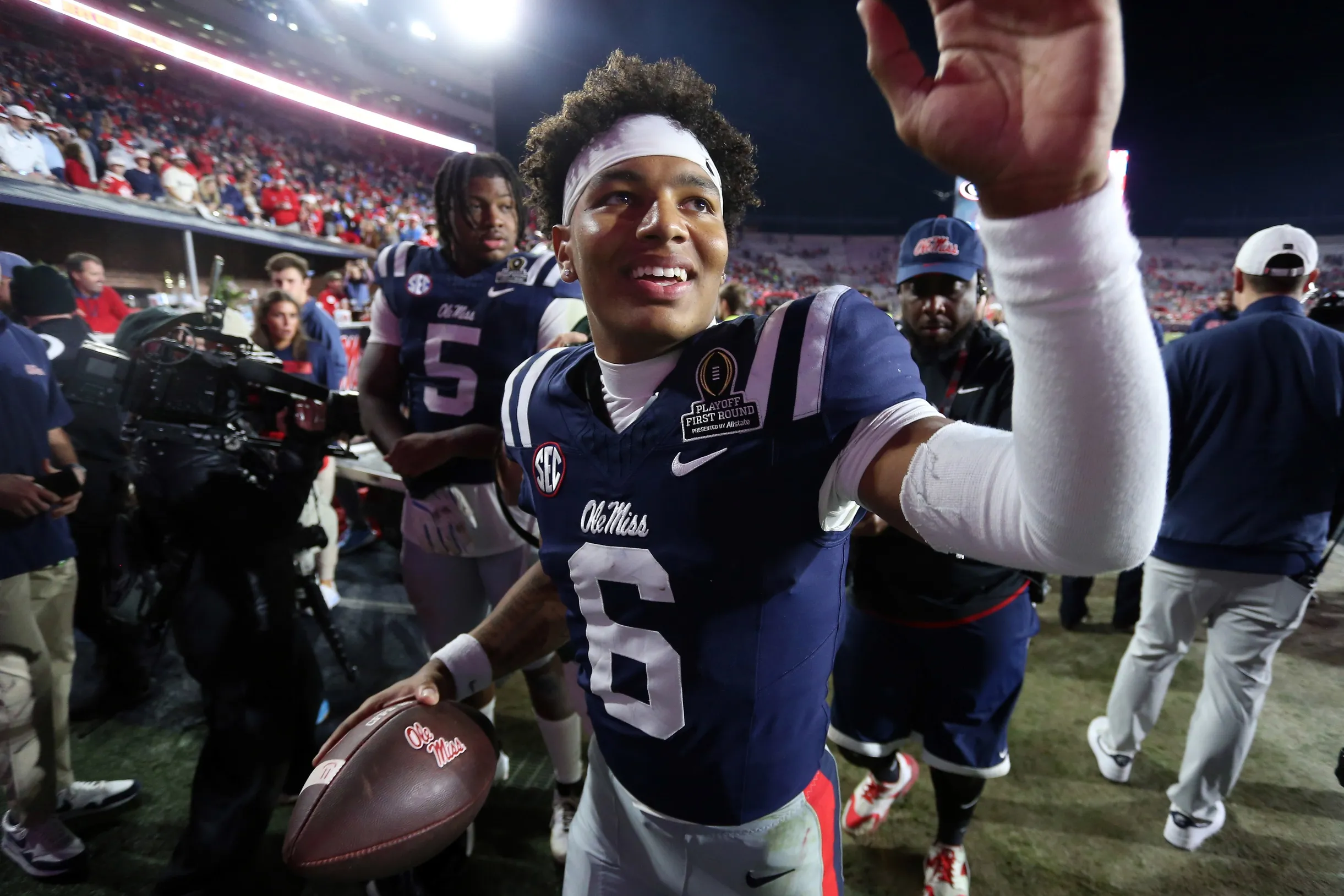 Ole Miss QB Trinidad Chambliss Seeks Extra Year Amid NFL Prospects
