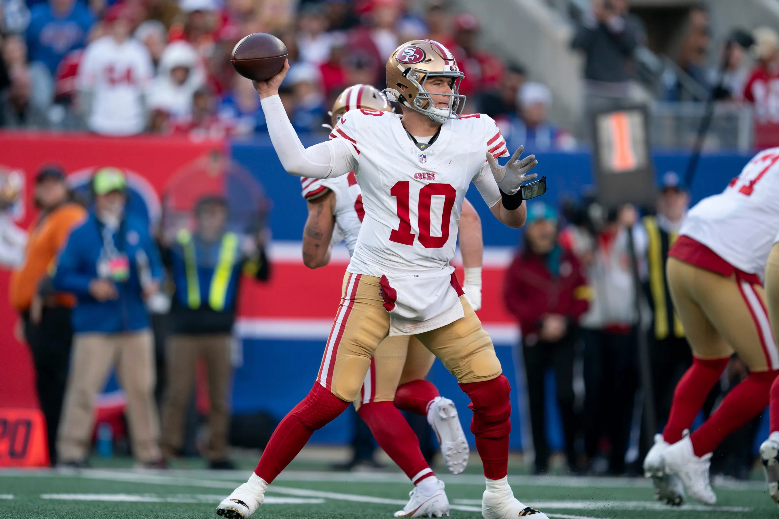 Mac Jones Set to Start Again as 49ers Manage Brock Purdy’s Injury Recovery