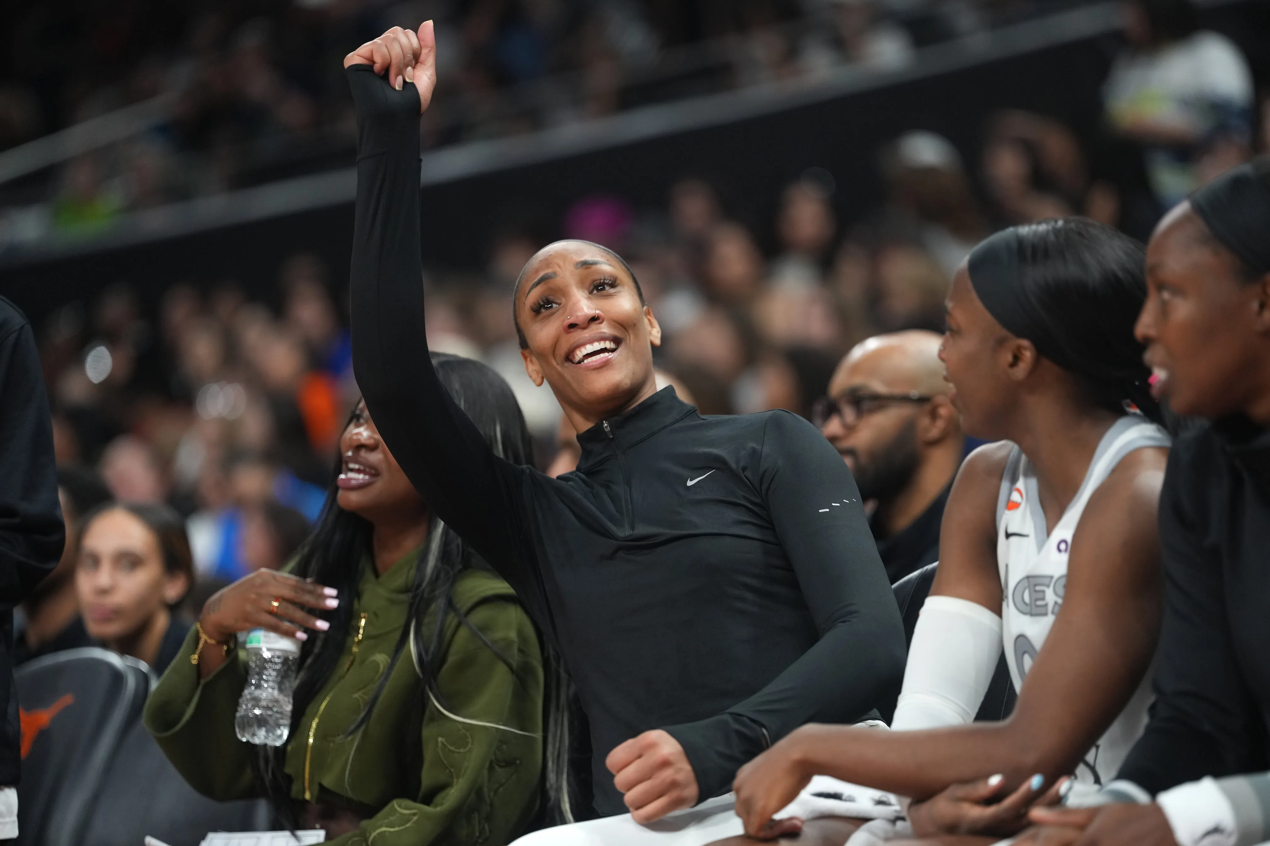A’ja Wilson Passes Becky Hammon on Scoring List as Aces Edge Dream