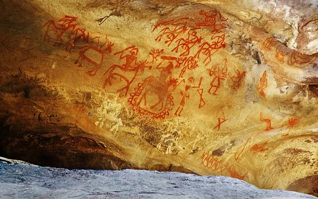 Cave Paintings on Wikimedia Commons