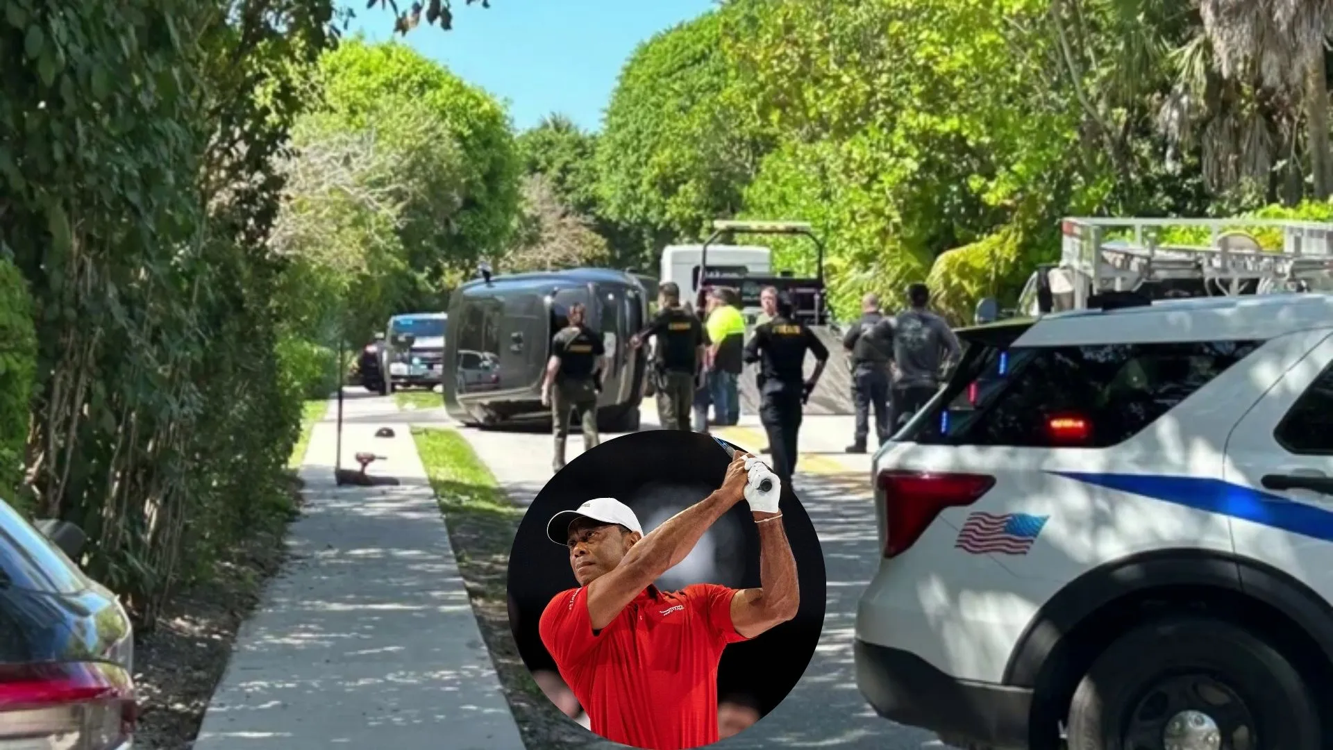 Tiger Woods Involved in Car Crash in Florida as Details Emerge