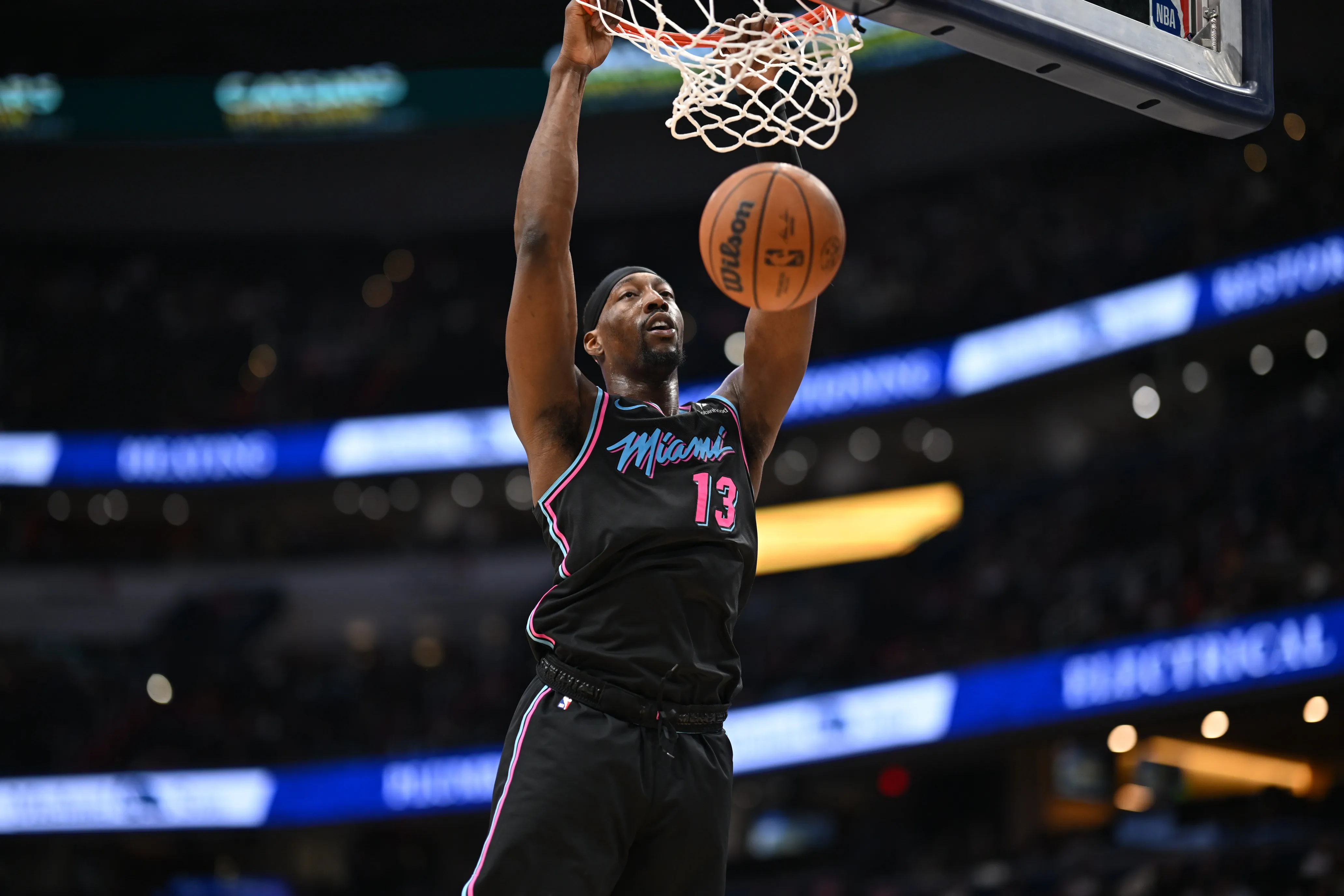Bam Adebayo Laughs Off Viral Dunk as Heat Roll Past Wizards