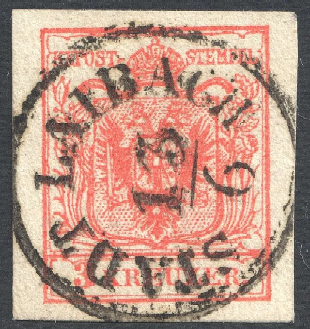 Post of the Austrian Empire on wikimedia