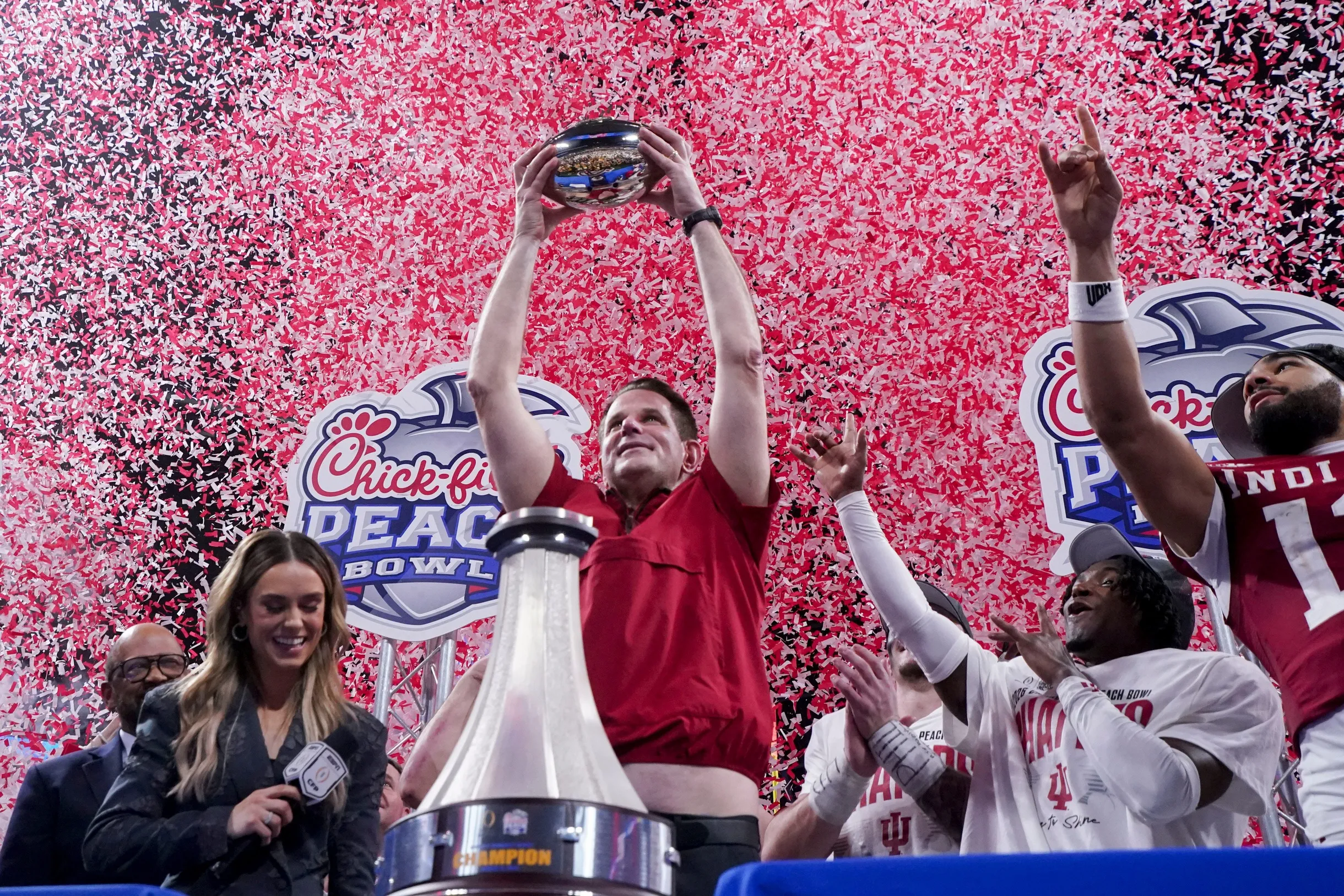Indiana Football Shatters Oregon in Peach Bowl, Advances to CFP Title Game